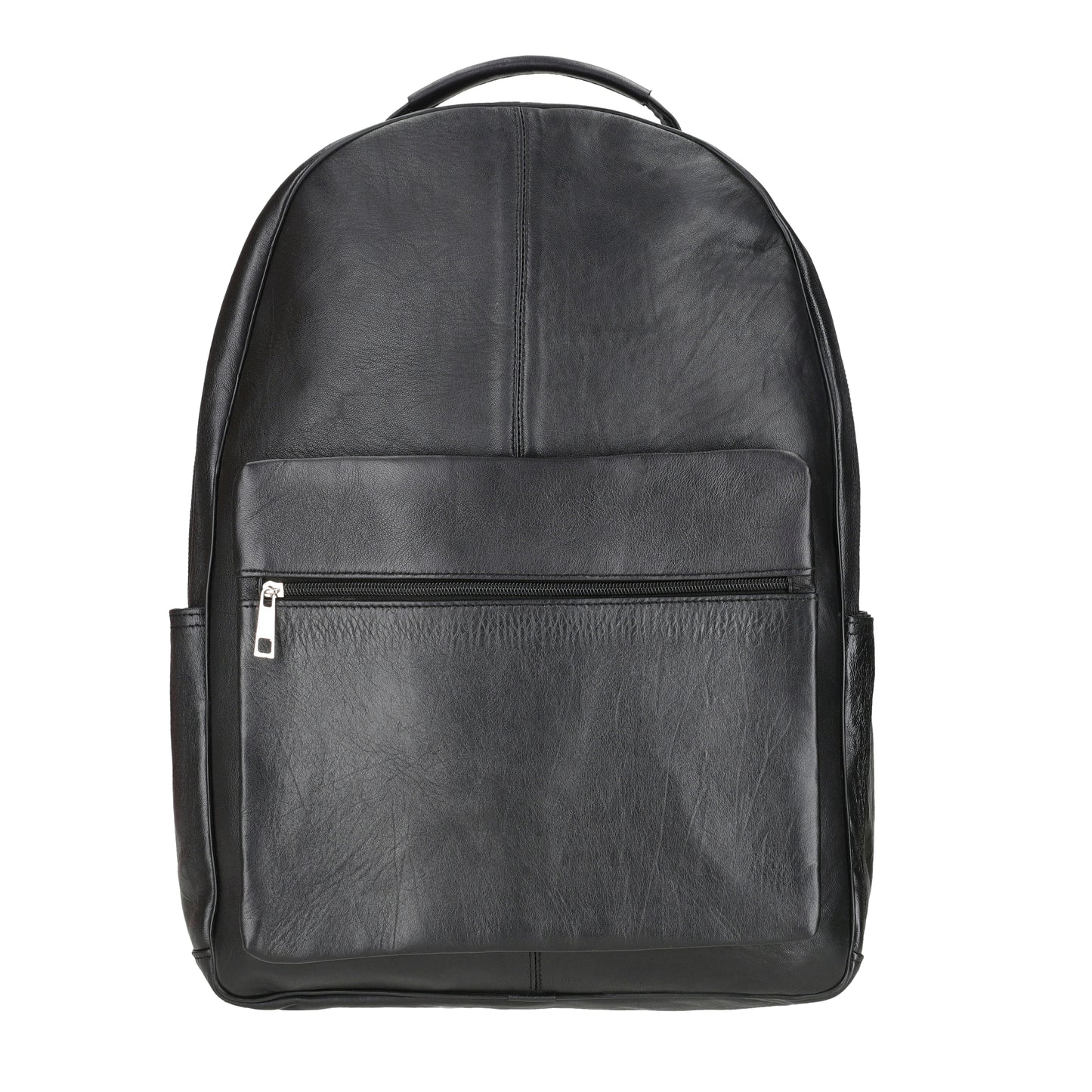 Metro Flex Duo Black Leather Bag