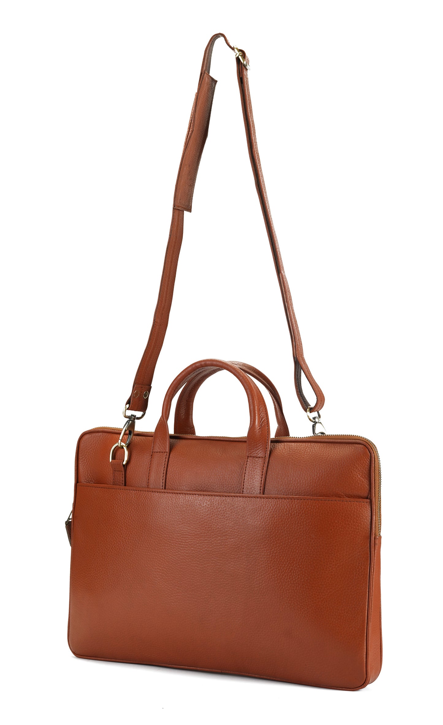 Tan Habitat Executive Slim Laptop Bag