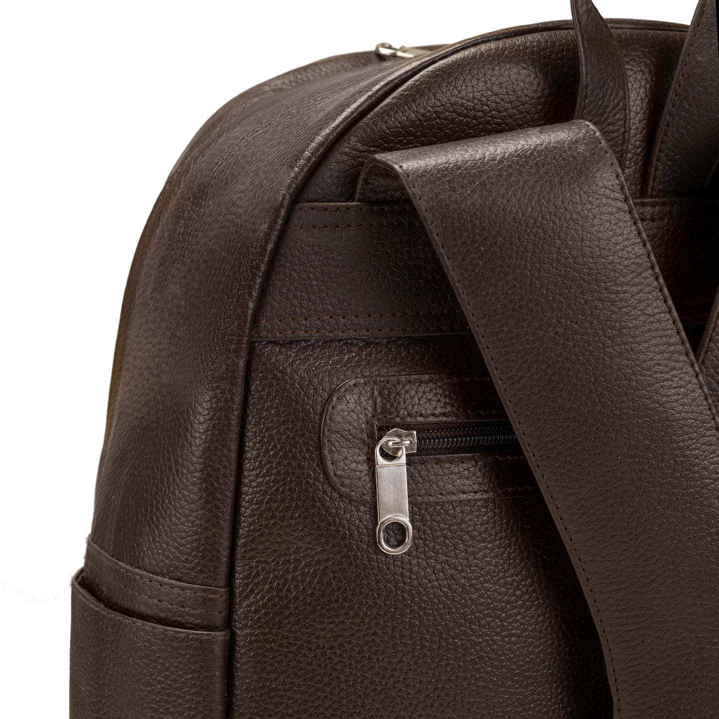 Dark Brown Packsmith Leather Bag Pack