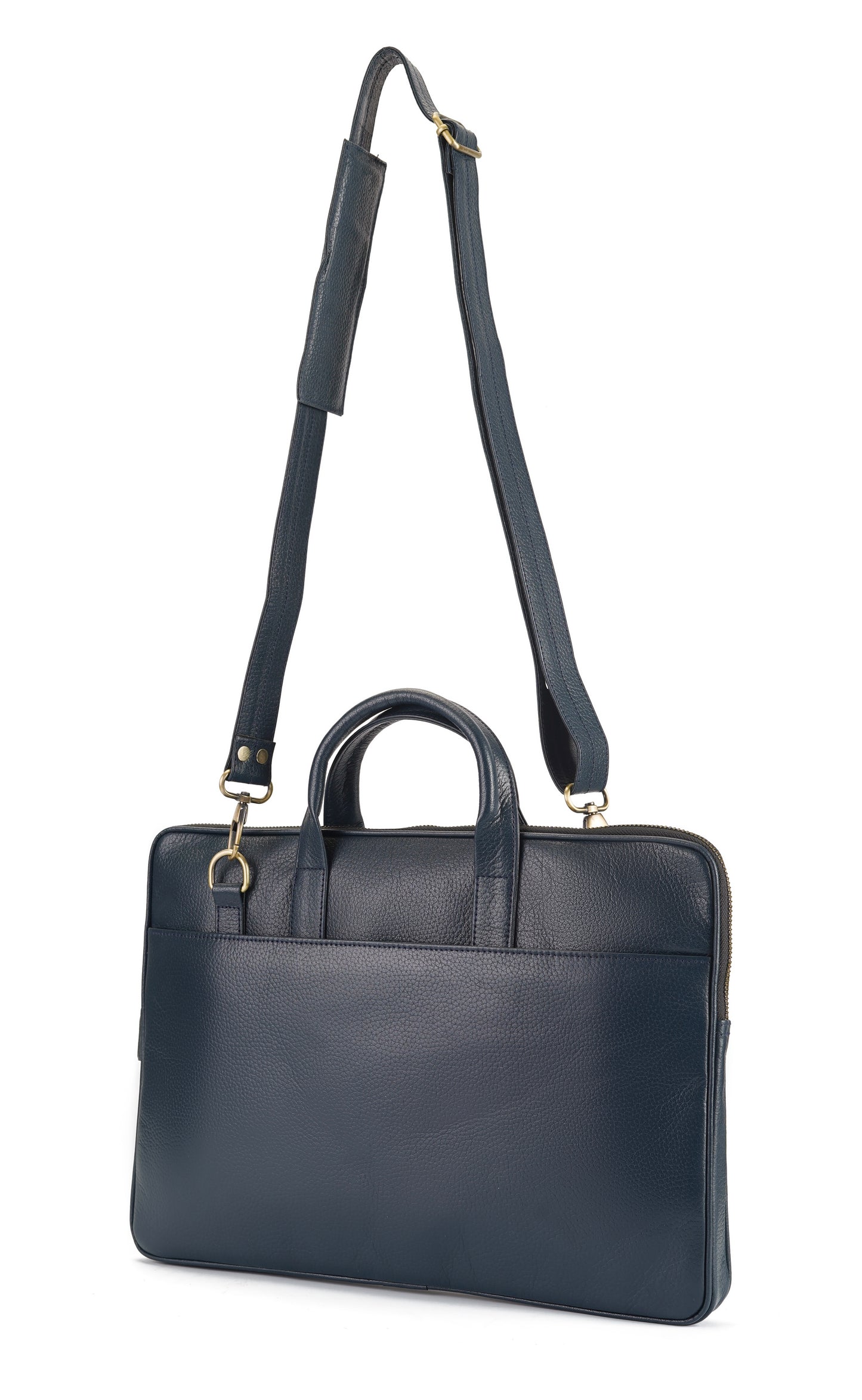 Navy Habitat Executive Slim Laptop Bag