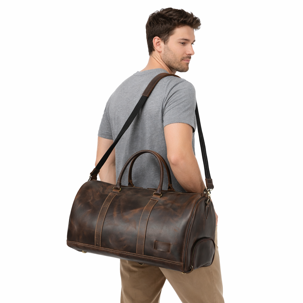 Desert Monarch Traveling Leather Bag