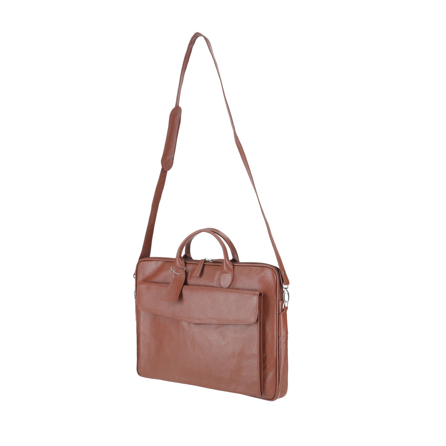 Mustard Sleek Carrier Laptop Leather Bag