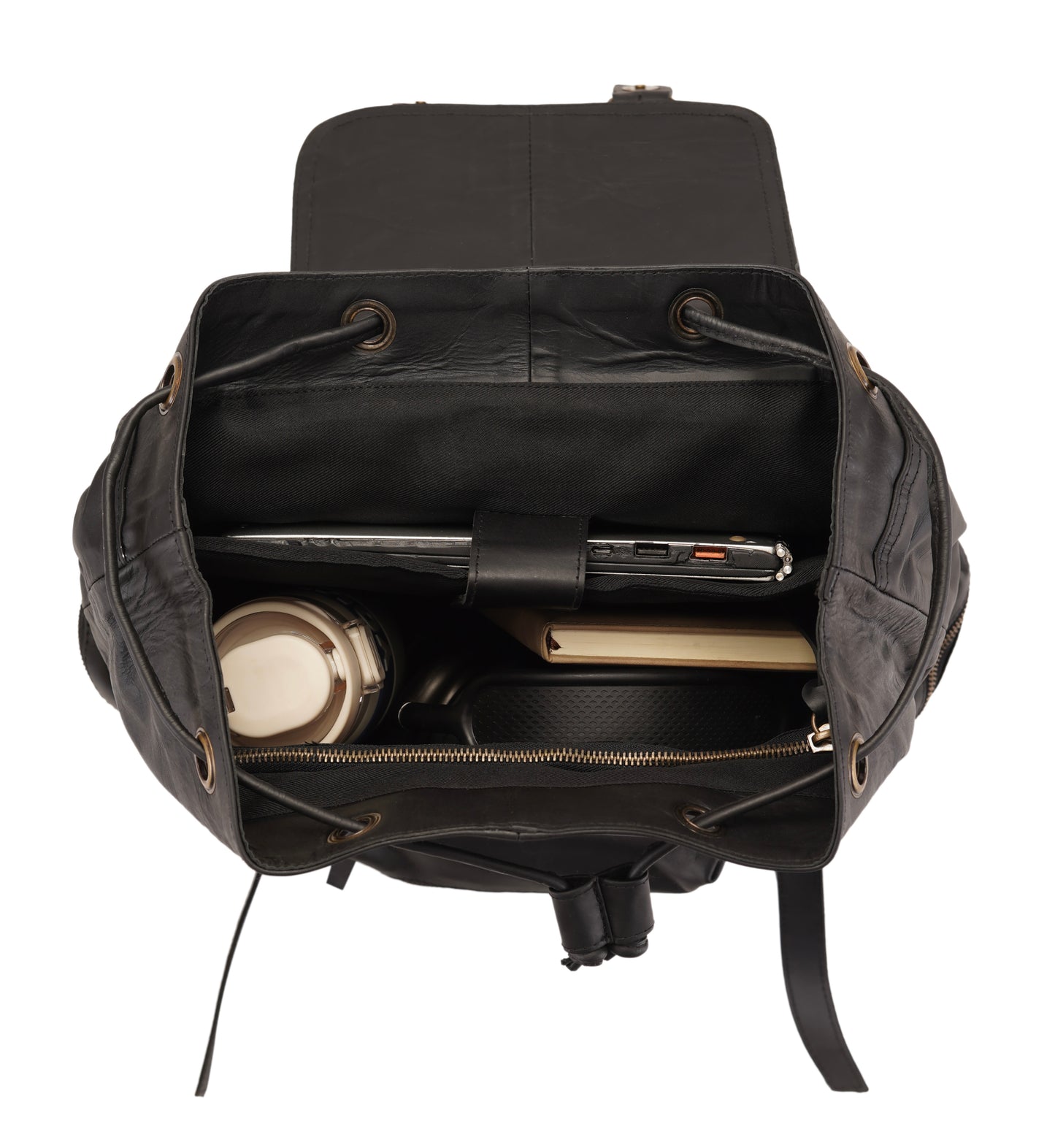 Packster Black Bag Pack and Travelling Bag