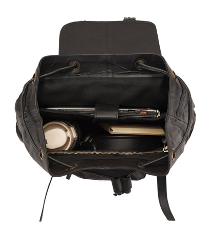 Packster Black Bag Pack and Travelling Bag