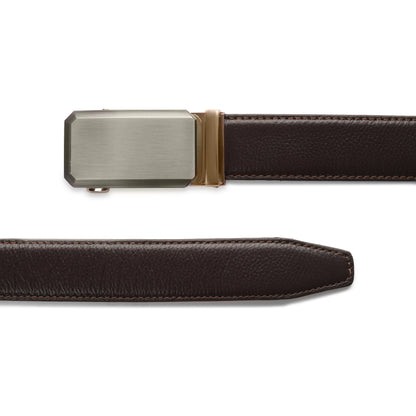 Prestige Leather Belt - Brown Strap