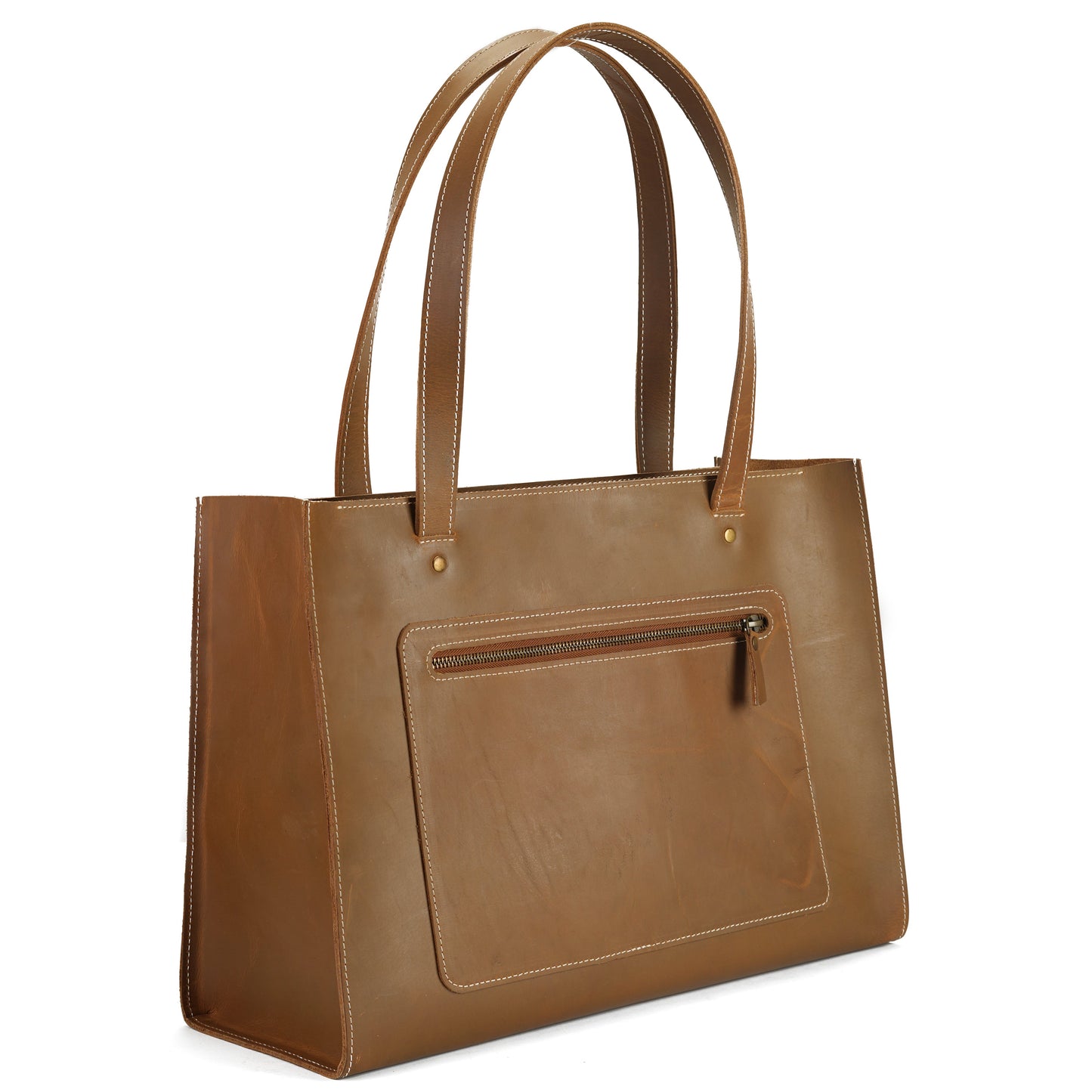 TAN TOTE BAG