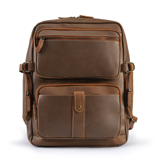 Norwood Rucksack Crazy Horse Leather Bag