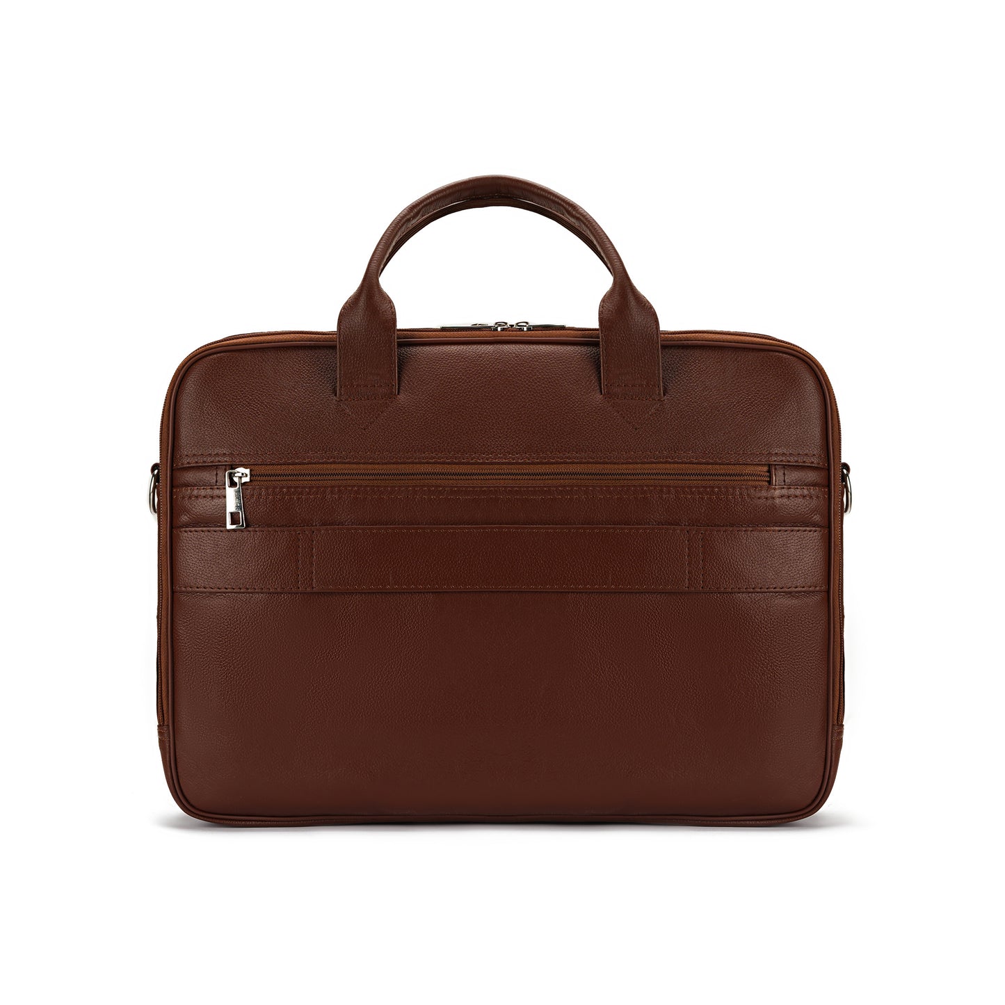 Tan Ambassador Series Laptop Leather Bag