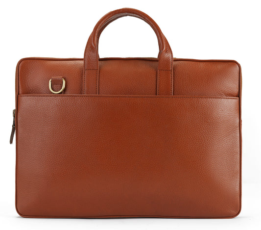 Tan Habitat Executive Slim Laptop Bag