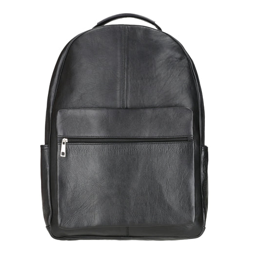 Metro Flex Duo Black Leather  Bag