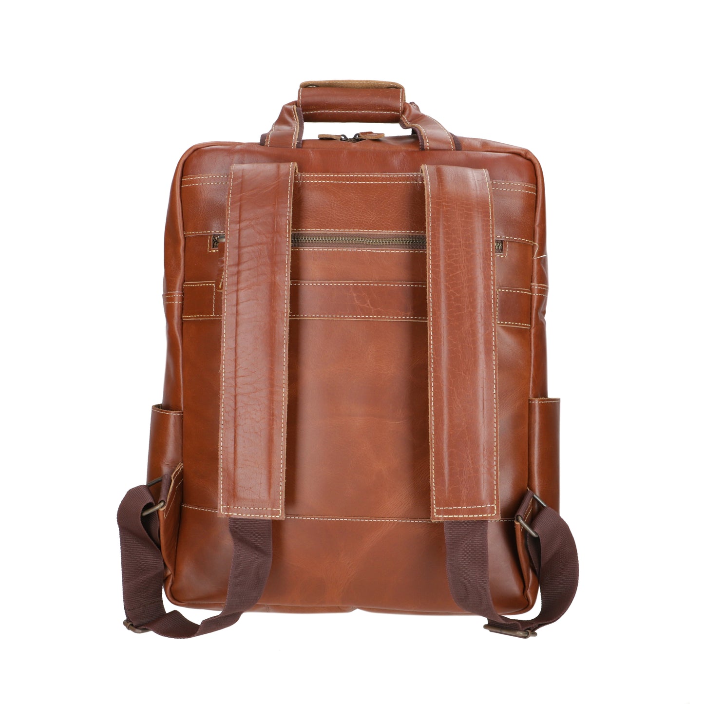 Travel Tote Light Brown Leather Bag