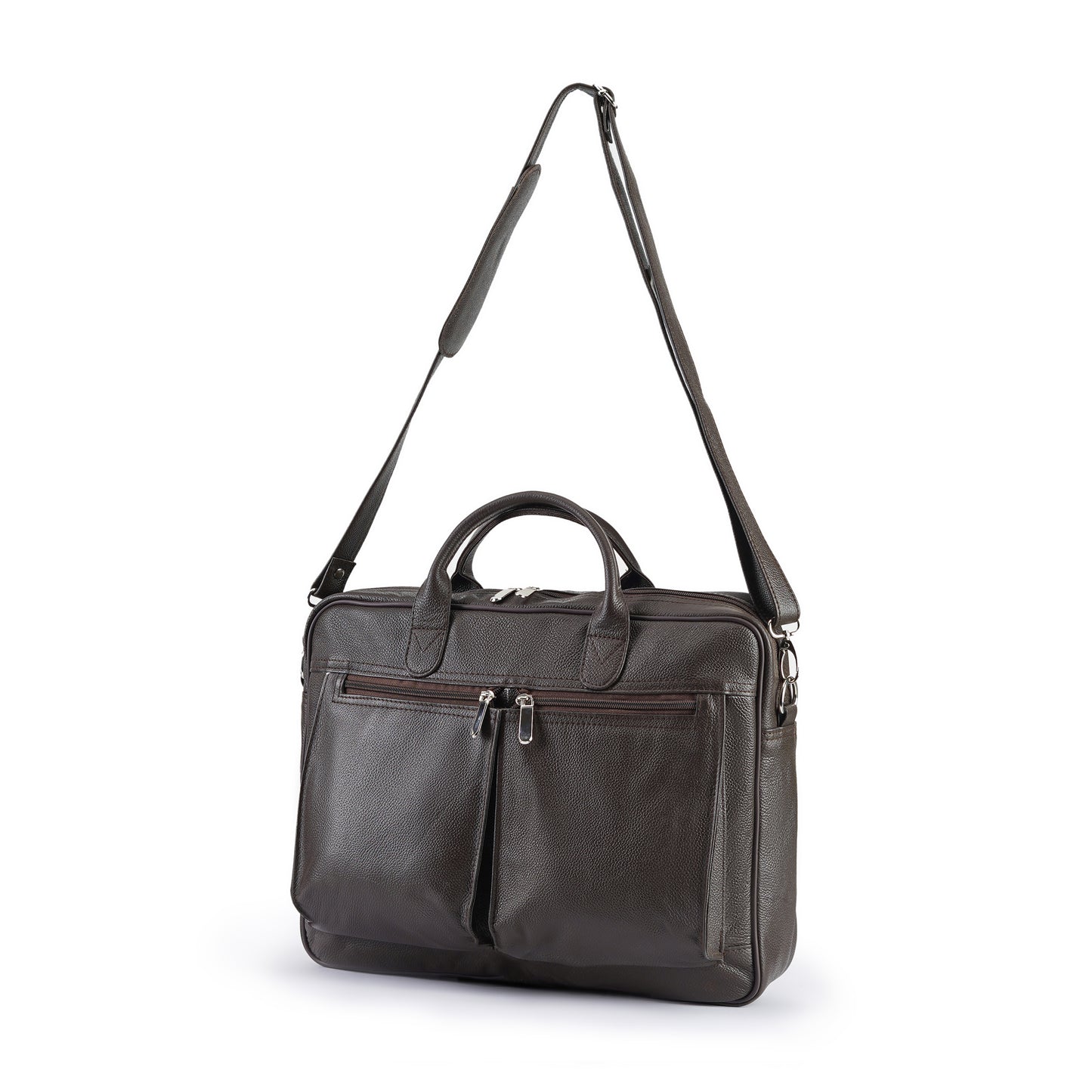 Dark Brown Caldris Executive Leather Bag