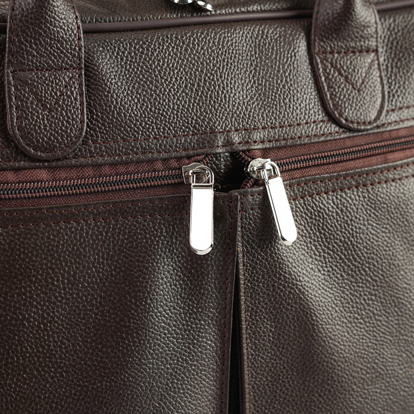 Dark Brown Caldris Executive Leather Bag