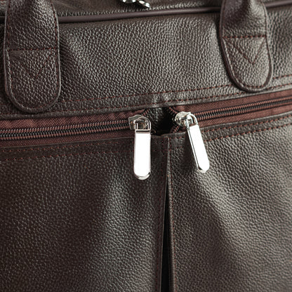 Dark Brown Caldris Executive Leather Bag