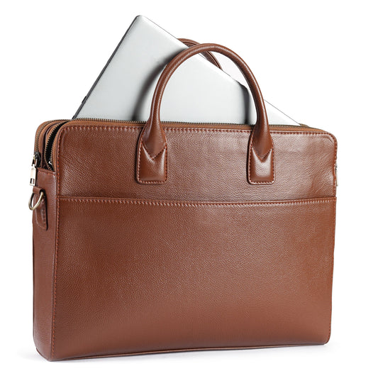 Tan Gravitas Briefcase