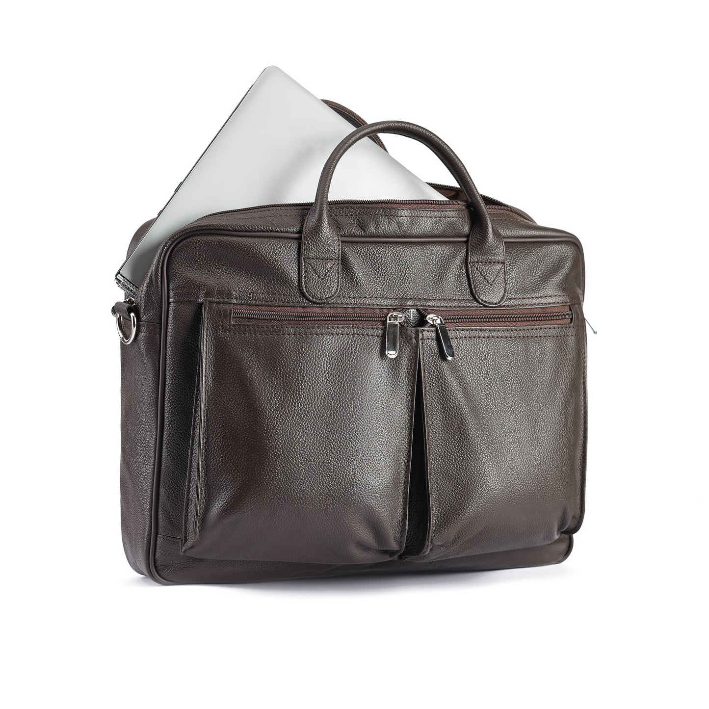 Dark Brown Caldris Executive Leather Bag