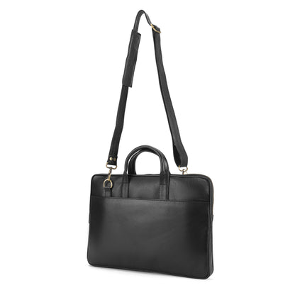 Black Habitat Executive Slim Laptop Bag
