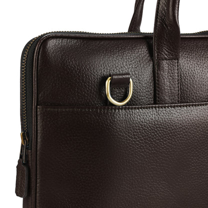 Brown Habitat Executive Slim Laptop Bag