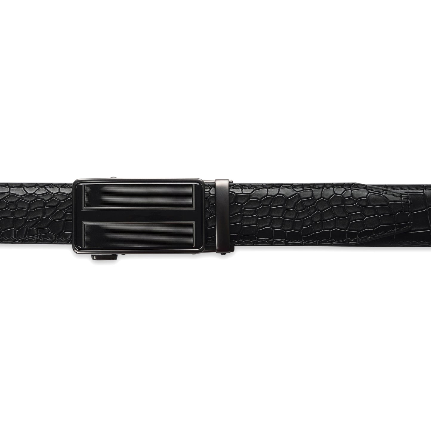 The Hamilton Formal Belt With Crocodile Strap