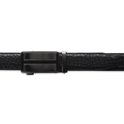 The Hamilton Formal Belt With Crocodile Strap