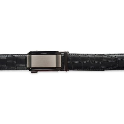 Legacy Signature Leather Belt - Crocodile Strap