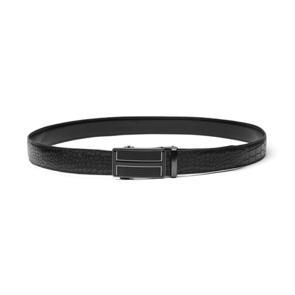 The Hamilton Formal Belt With Crocodile Strap