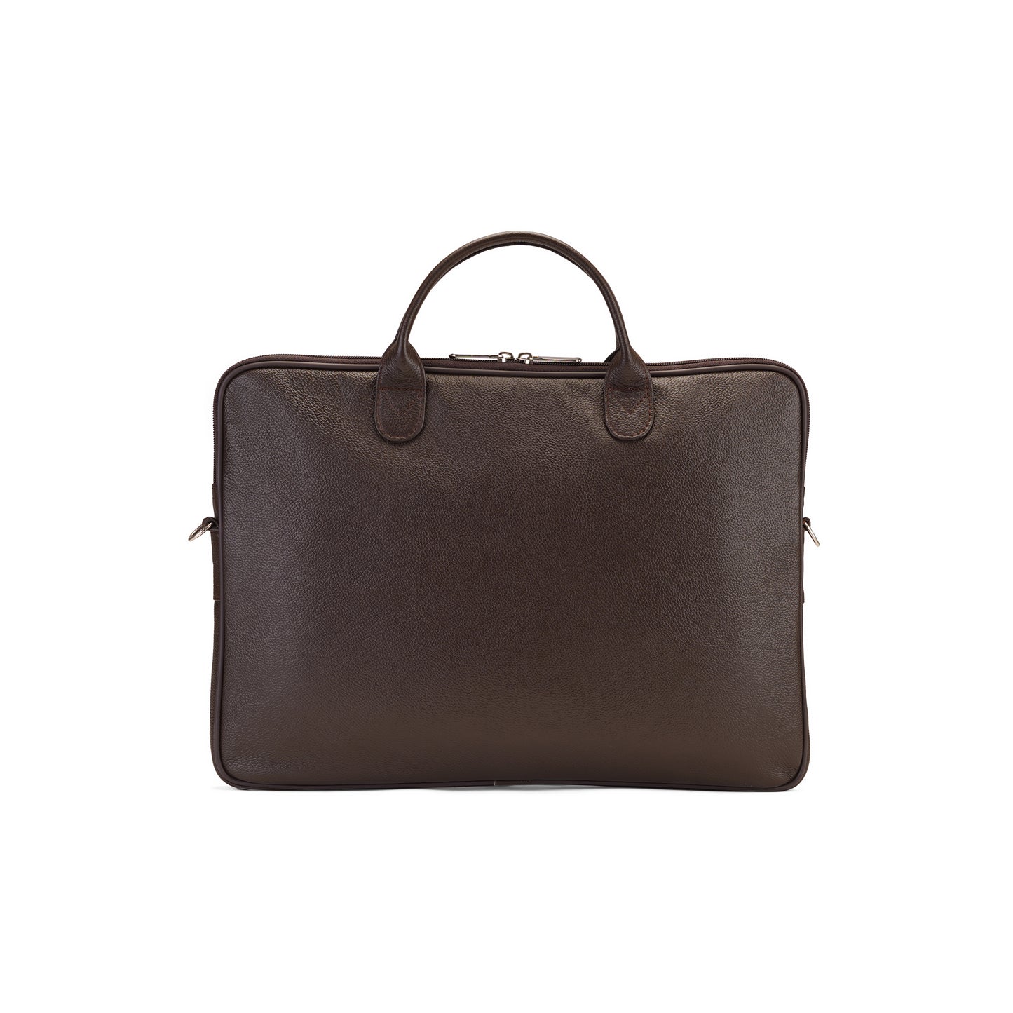 Tech Form Sleek Leather Laptop Bag