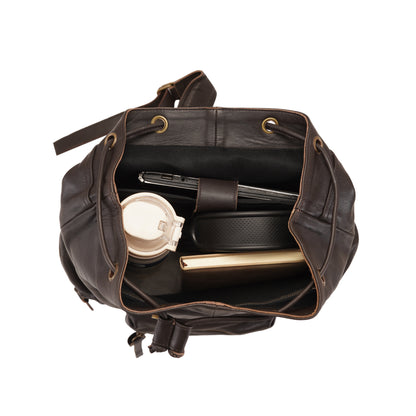 Packster Dark Brown Bag Pack and Travelling Bag