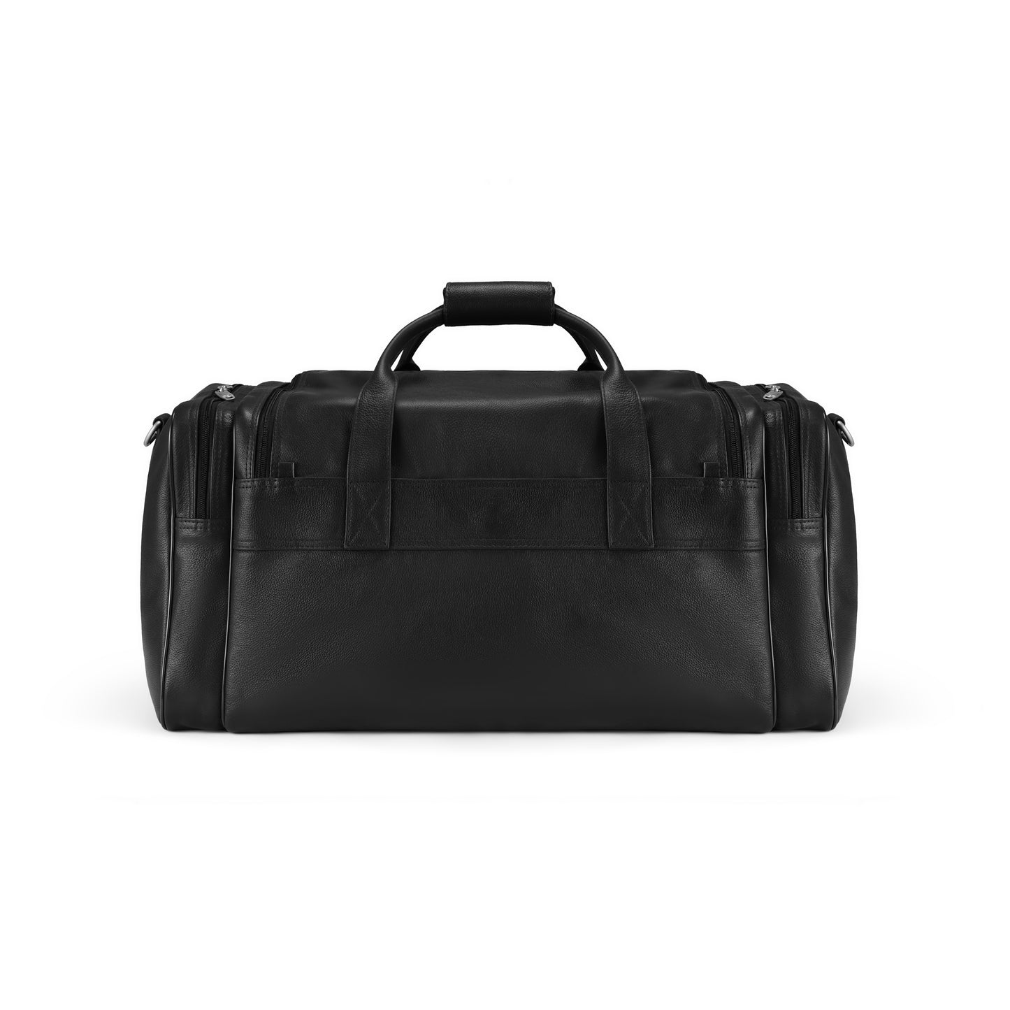 Black  Gravon Gear Leather Traveling Bag