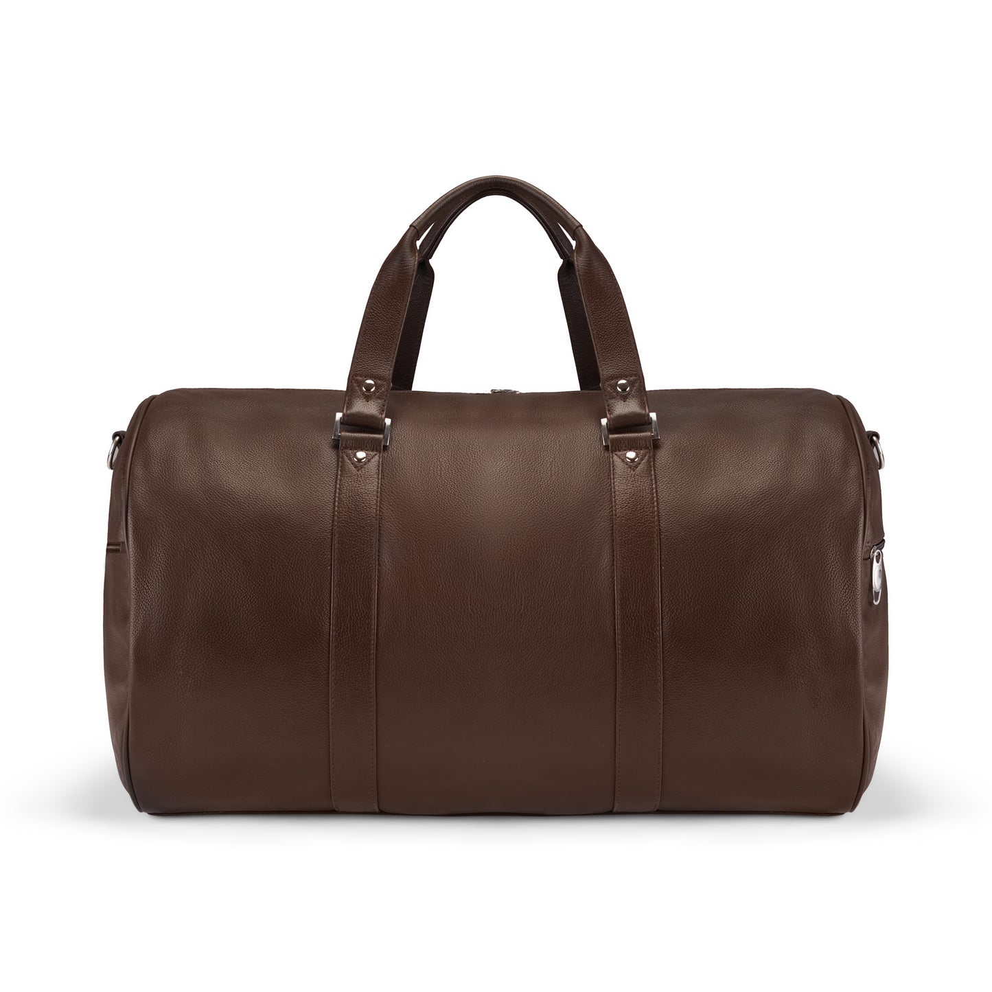 Dark Brown Rugged Roll Traveling Bag