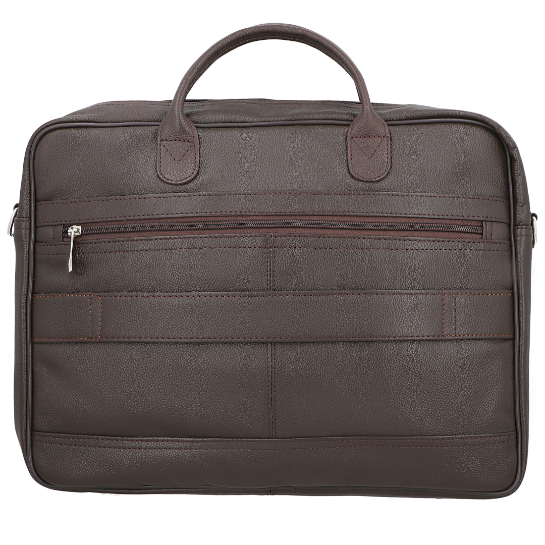 Brown Venture Vault Laptop Bag